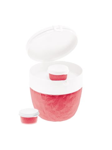 koziol BENTOBOX L - Bentobox in organic coral