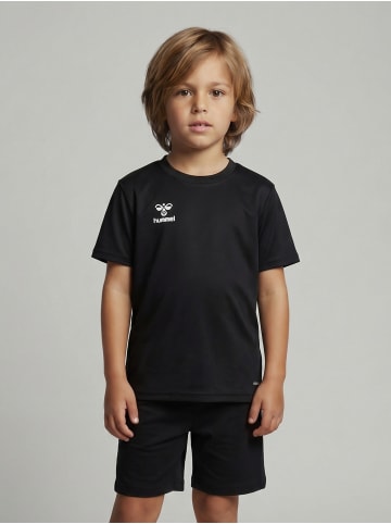 Hummel T-Shirt Hmlessential Kinder in BLACK