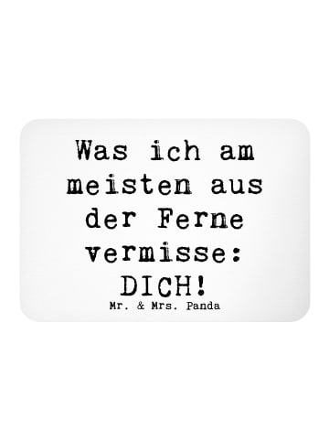 Mr. & Mrs. Panda whiteboardmagnet Spruch Heimweh Dich mit Spruch in Weiß
