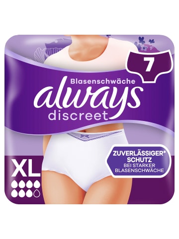 always Inkontinenz-Höschen "Discreet" Gr.XL (7St.)