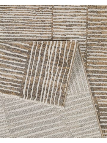 Esprit home Teppich "Raymond" in Beige Grau/Grau/Creme Weiß