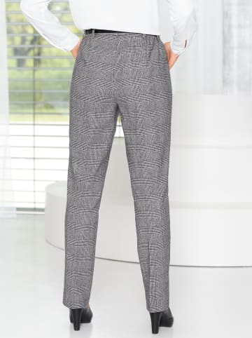 come on Hose in schwarz-weiß Glencheck