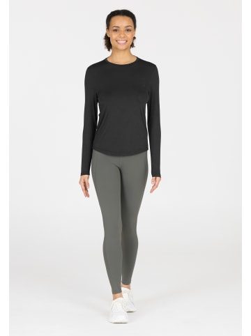 Athlecia Langarmshirt Miwa V2 in 1001 Black