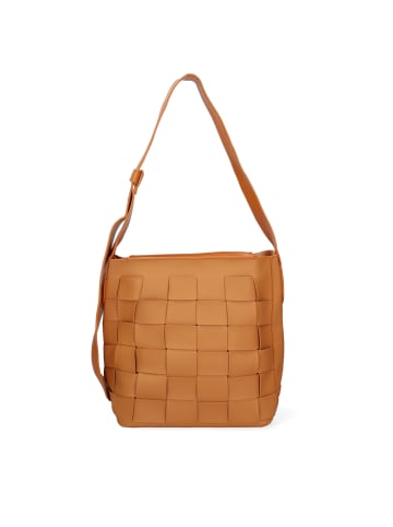 David Jones Schultertasche in COGNAC