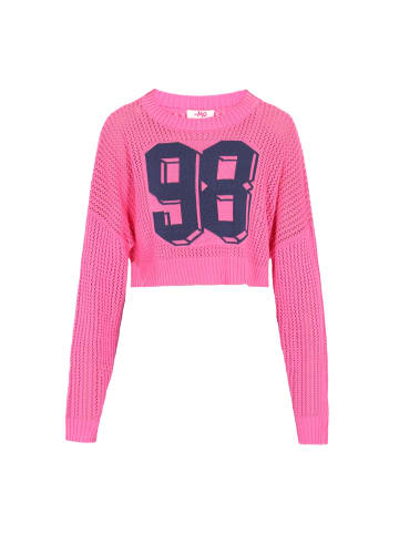 myMo Women Sweater in pink navy