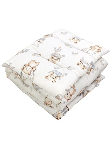 TupTam Kinder Bettdecken Set Gemustert in beige Modell 4