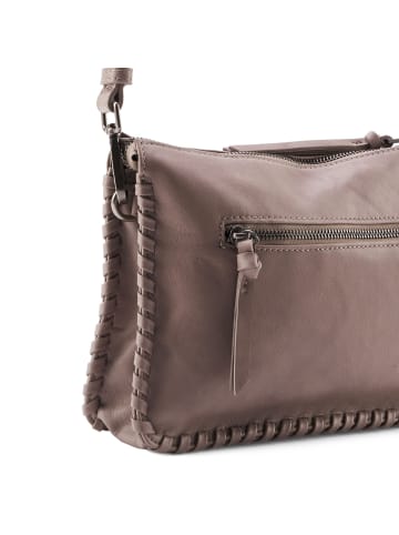 FREDs BRUDER Calm Umhängetasche Leder 27 cm in taupe