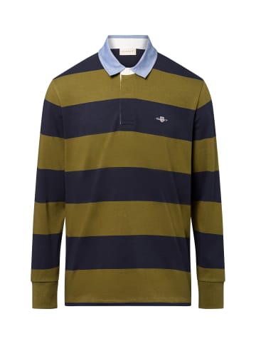 Gant Poloshirt in marine oliv - 0004