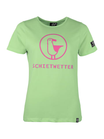 SCHIETWETTER "Mona",  aus 100% Baumwolle in mint/pink