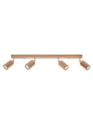 Nice Lamps Deckenleuchte ALEN 4 Eiche holz (L)80cm (B)5cm (H)20cm