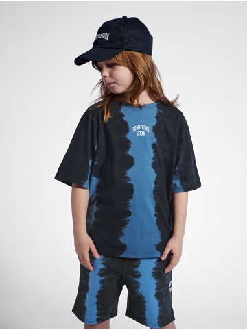 Sometime Soon T-Shirt Stsriver Kinder in TRUE BLUE/BLACK