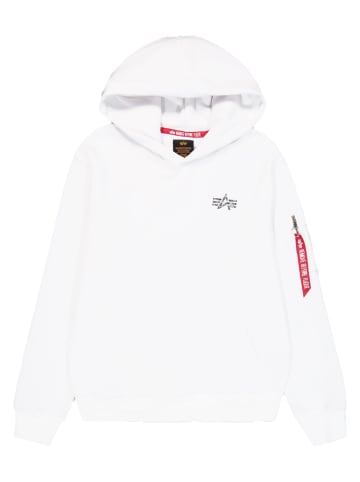 Alpha Industries Alpha Industries Kapuzenpullover in white