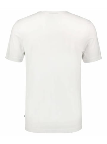 Maerz Muenchen Rundhals T-Shirt für Herren in weiß