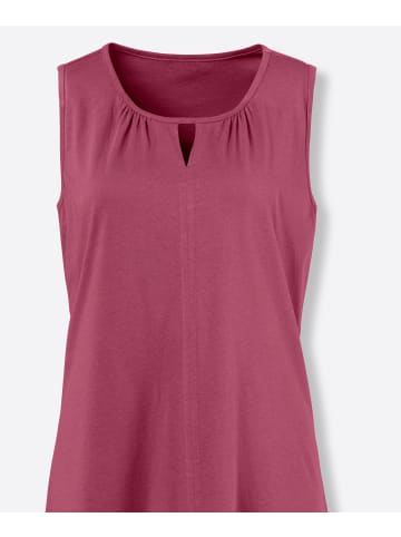 Sieh an! Shirttop in beere