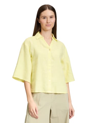 CARTOON Leinenbluse mit Kragen in Charlock