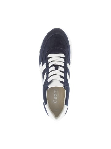 Gabor Comfort Sportliche Schnürschuhe in Blau