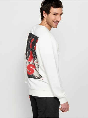 KOROSHI Sweatshirt in weiß