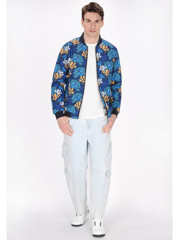 MO Men Jacket in orange multicolor