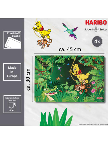 Ritzenhoff & Breker Tischsets Haribo Jungle 45 x 30 cm grün in grün