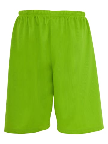 Urban Classics Mesh-Shorts in limegreen