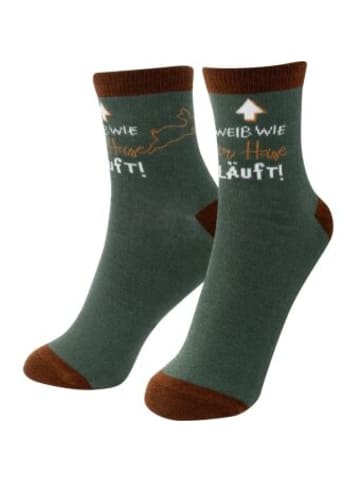 Sheepworld Nonbook - Zaubersocken Mann Motiv "Hase"