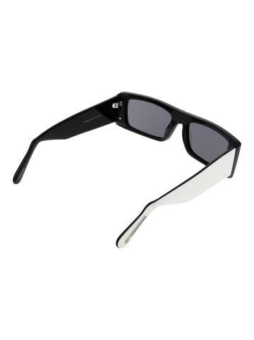 GCDS Unisex Sonnenbrillen Rechteck Weiß