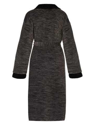 Vossen Bademantel mit Schalkragen in black