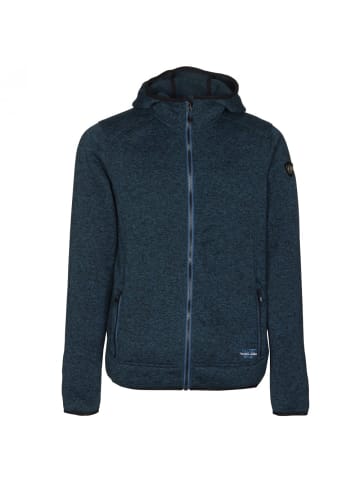 Killtec Wadim Strick-Fleecejacke in Dunkelblau