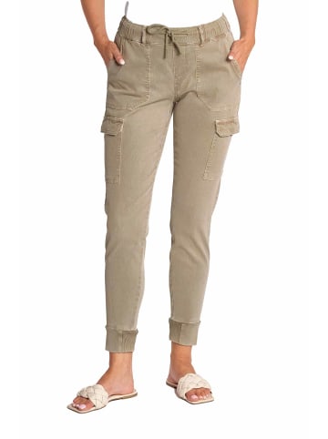 ZHRILL Hose ZHDAISEY STRIPED OLIVE in OLIVE