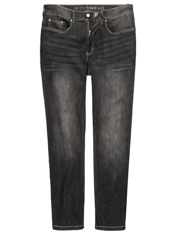 Men Plus Jeanshose in black
