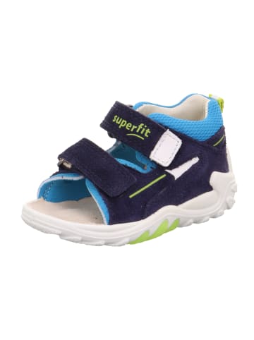 superfit Lauflernsandale FLOW in Blau/Türkis