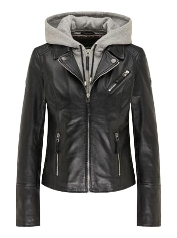 Bruno Banani Lederjacke BROWN in Schwarz