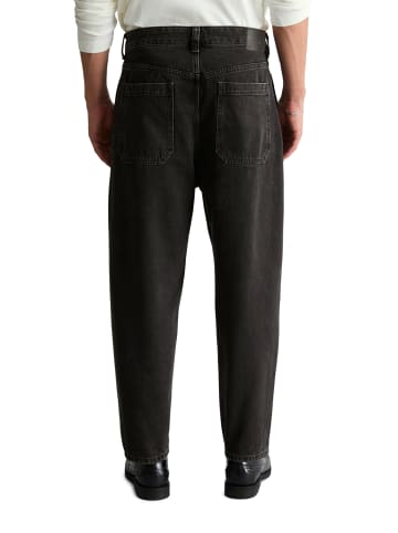 Marc O'Polo DENIM Jeans Model Isak relaxed barrel cropped in Schwarz