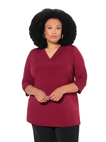 Ulla Popken Longshirt in weinrot
