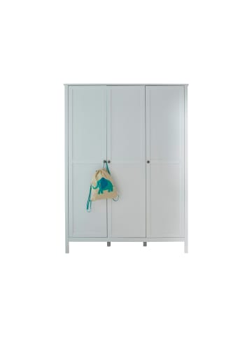 ebuy24 Kleiderschrank Ory Weiß 141 x 51 cm