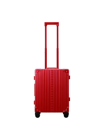 Aleon Traveler International 4-Rollen Kabinentrolley Aluminium 55 cm ruby 1