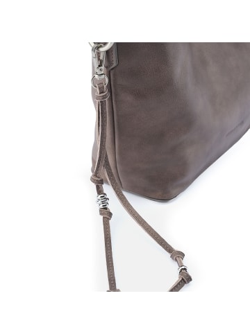 FREDs BRUDER Stay With Me Handtasche Leder 31 cm in muddy khaki brown