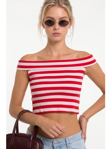 Alexa Dash Blouse in Rot