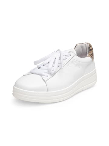 VITAFORM Hirschleder Sneaker in weiß
