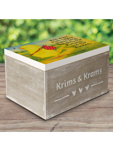 Mr. & Mrs. Panda Box Küken Wander Design mit Spruch in Weiß