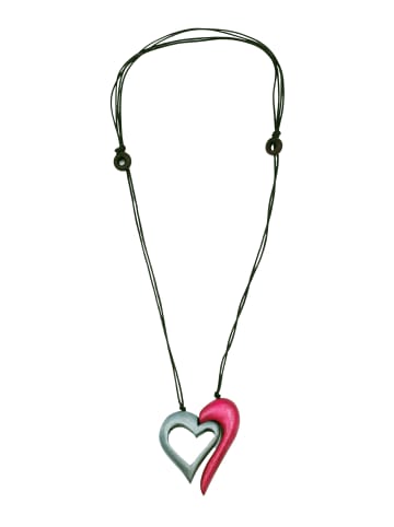 collezione alessandro Lange Kette " Heart2Heart " in pink