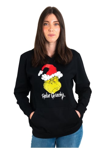 The Grinch The Grinch Hoodie Kapuzenpullover Sweatshirt Pullover mit Kapuze in schwarz