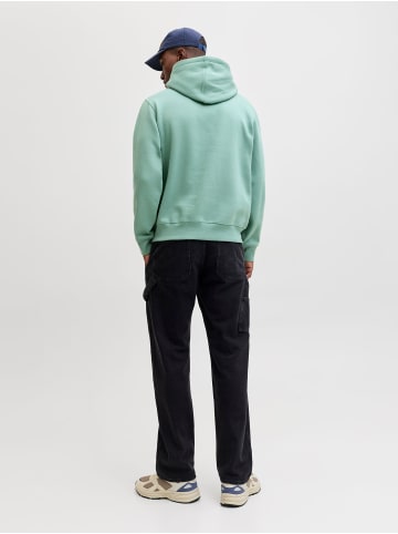 Jack & Jones Kapuzenpullover in Mineral Blue