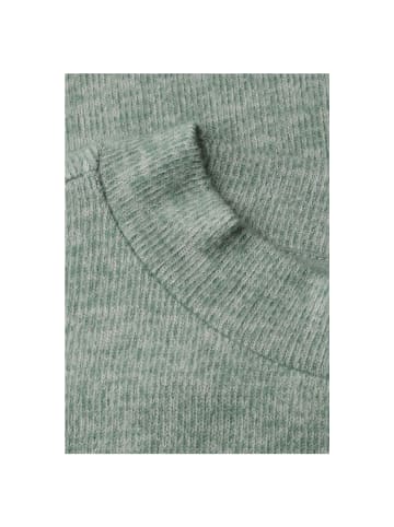 Langarmshirt in eucalyptus green mel.