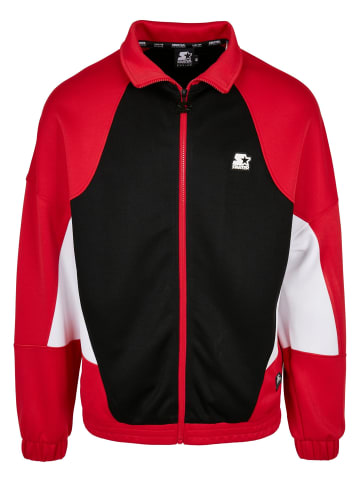 STARTER Trainingsjacken in black/cityred/white