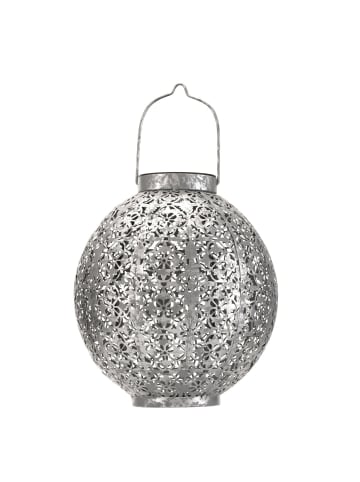 Pauleen Solar-Laterne Sunshine Aura in Silber -H:250mm