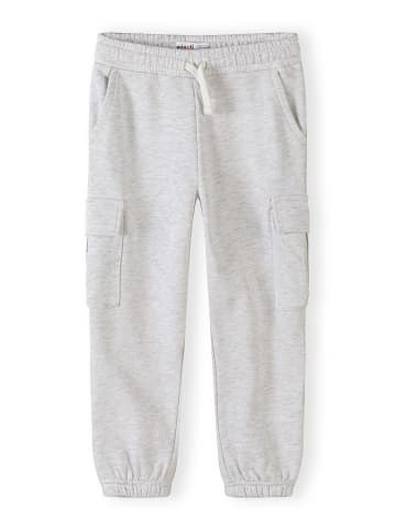 Minoti 2-er Pack Jogger Pants 30FLEECE156 in graumeliert