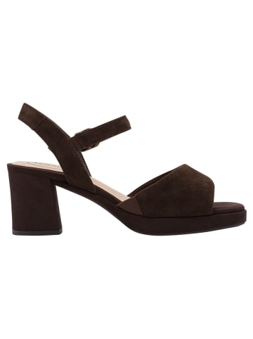 Tamaris WIDE FIT Sandalette in MOCCA SUEDE