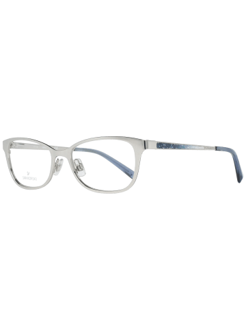 Swarovski Frauen Optische Fassungen Trapezförmig Silber