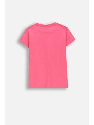 MOKIDA Baumwoll-T-Shirt mit kurzen Ärmeln in rosa